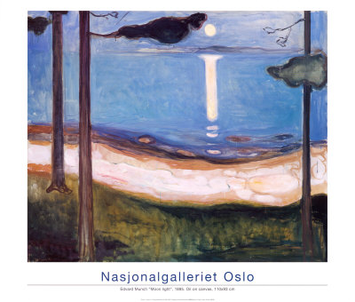 Edvard Munch Moonlight